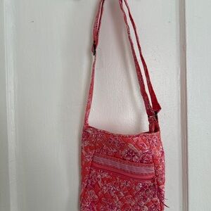 Vera Bradley Pink Floral Crossbody Bag